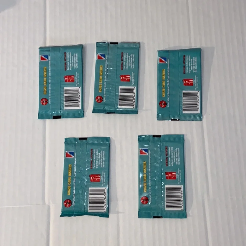 COPY - Coca Cola Vintage 1996 5 New And Unopened Packages Of South Pole Vacatio…